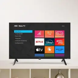 AOC, Smart TV, Roku 43'' Full HD, 43S5045/78G, com HDMI, USB, Wi-Fi — imagem 11
