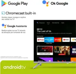 Smart TV Philco 32" Led Dolby Audio PTV32M9GACGB Sistema Android — imagem 5