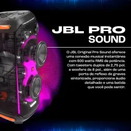 JBL PartyBox 710 - Caixa de Som Bluetooth, 800 W RMS — imagem 4