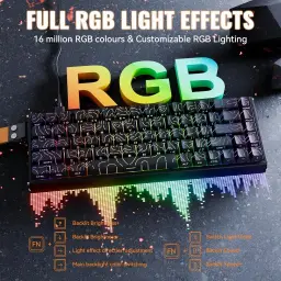 ATTACK SHARK X68MAX HE Teclado gamer de alumínio com fio de gatilho rápido — imagem 7