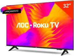 Smart Tv Aoc Dled 32 Wi-fi Roku Tv Quad Core 32s5155/78g — imagem 1