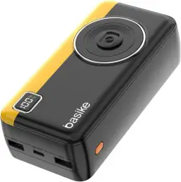 Power Bank 30000mAh, Basike Carregador Portátil 2 Saídas USB-A (até 22.5W) + — imagem 1