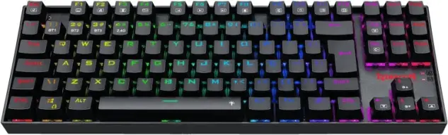Teclado Mecânico Gamer Redragon Kumara Pro RGB Switch Marrom Preto - — imagem 2