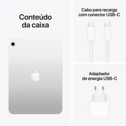 Apple 2025 iPad (Wi-Fi, 128 GB) - Prateado (A16) — imagem 6