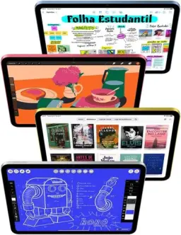 Apple 2025 iPad (Wi-Fi, 128 GB) - Prateado (A16) — imagem 2