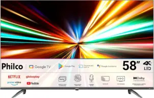 Smart TV 58" Philco LED 4K Google TV HDR10 P58KGA — imagem 1