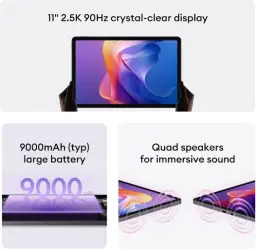 Tablet Xiaomi Redmi Pad 2 8gb de ram 256gb de armazenamento 11 polegadas cor — imagem 5