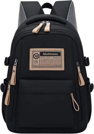 Mochila Masculina Feminina Notebook Viagem Trabalho Escola Escolar Preta Grande