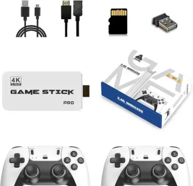 Retro Game Stick ,4k Hdmi Output 2.4ghz Wireless Tv Retro Gaming Console