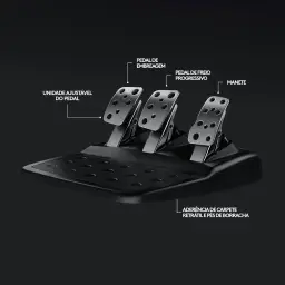 Volante Logitech G920 Driving Force e Pedais com Force Feedback para Xbox — imagem 8
