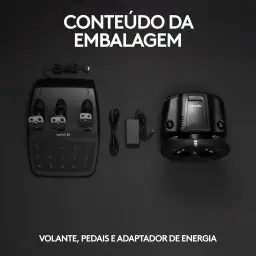 Volante Logitech G920 Driving Force e Pedais com Force Feedback para Xbox — imagem 9