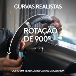 Volante Logitech G920 Driving Force e Pedais com Force Feedback para Xbox — imagem 4