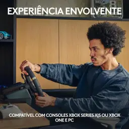 Volante Logitech G920 Driving Force e Pedais com Force Feedback para Xbox — imagem 3