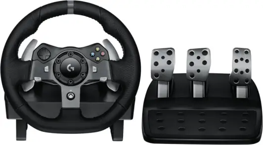 Volante Logitech G920 Driving Force e Pedais com Force Feedback para Xbox