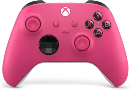 Controle Sem Fio Xbox - Deep Pink, Superfícies Esculpidas Ergonômicas