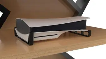 Suporte Horizontal Compatível Com Playstation 5 Slim Mídia (Preto) — imagem 6