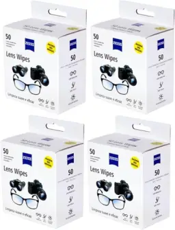 Lenços Umedecidos Zeiss Caixa Com 200 Lenços Umedecidos — imagem 1