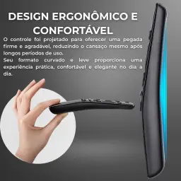 Controle Remoto Compatível com Smart TV Samsung — Com Botões Netflix — imagem 6