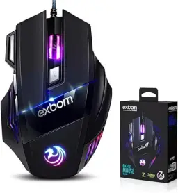 Mouse Gamer Anúbis Botões 3200 DPI