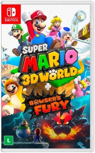 Nintendo, Jogo, Super Mario 3D World + Bowser's Fury, Nintendo Switch