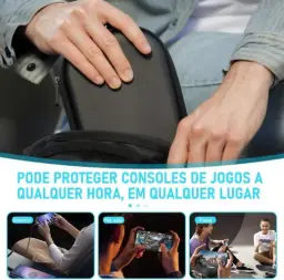 Bolsa Estojo Capinha Resistente Para Nintendo Switch Oled — imagem 6