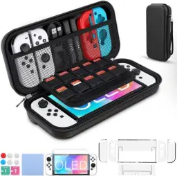 Bolsa Estojo Capinha Resistente Para Nintendo Switch Oled — imagem 1