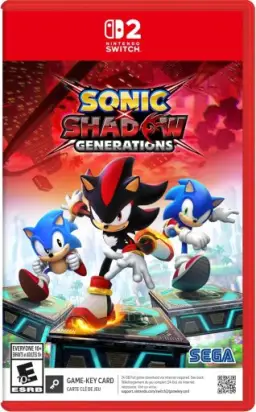 Sonic Shadow Generations Nintendo Switch