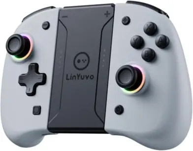 Controle sem Fio para Nintendo Switch Hall Effect Bluetooth, Vibração