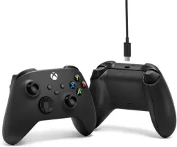 Controle Sem Fio Xbox + Cabo USB — imagem 3