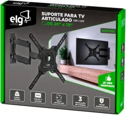 Suporte de TV Articulado de Parede, Função Avanço e Recuo — imagem 6