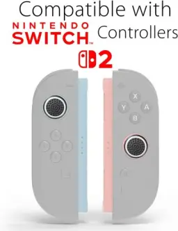 Fosmon Performance Thumb Grips Joystick Caps for Nintendo Switch 2, Switch 1 — imagem 7