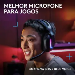 Headset Gamer Sem Fio Logitech G522 LIGHTSPEED com RGB LIGHTSYNC — imagem 3