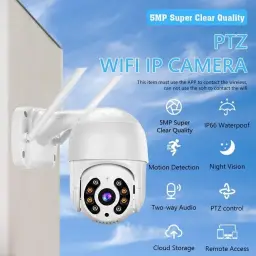 KIT 2 Câmeras de Segurança Domo WiFi PTZ externa — imagem 3