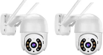 KIT Câmeras Segurança Domo WiFi PTZ