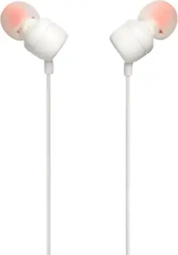 JBL, Fone de Ouvido, Tune 110 - Branco — imagem 1
