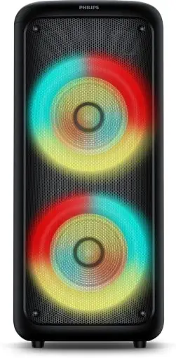PHILIPS, Caixa de Som Bluetooth Party Speaker, TAX4000/78, com Luzes LED — imagem 1