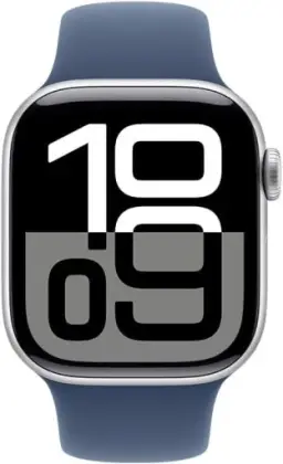 Apple Watch Series 10 GPS • Caixa prateada de alumínio – 42 mm • Pulseira — imagem 2