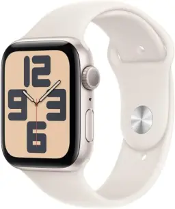 Apple Watch SE GPS • Caixa estelar de alumínio – 44 mm • Pulseira esportiva — imagem 1