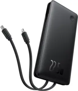 Carregador Portátil Baseus Digital Display Power Bank carregamento rápido — imagem 1