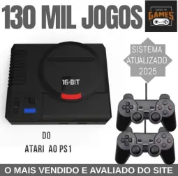 Mini Console Mega Drive Super 3D Games