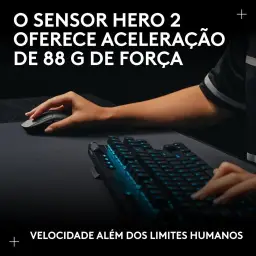 Mouse Gamer Sem Fio Logitech G PRO 2 LIGHTSPEED para Destros ou Canhotos — imagem 11