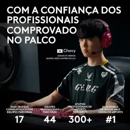 Mouse Gamer Sem Fio Logitech G PRO 2 LIGHTSPEED para Destros ou Canhotos — imagem 4