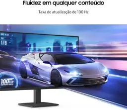 Monitor Gamer Samsung 24" FHD,100 Hz, HDMI, VGA,Preto, S3 — imagem 7