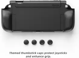Fit for Nintendo Switch 2 2025 Protective Case with 4 Thumb Grip Caps - — imagem 8