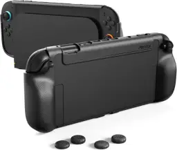 Fit for Nintendo Switch 2 2025 Protective Case with 4 Thumb Grip Caps - — imagem 2