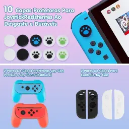 32 in1 Case Estojo Para Nintendo Switch 2 Acessórios Capa Protetora Para Com — imagem 3