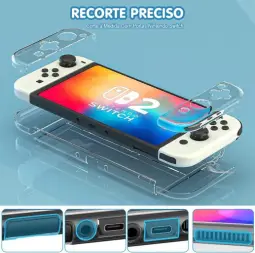32 in1 Case Estojo Para Nintendo Switch 2 Acessórios Capa Protetora Para Com — imagem 8
