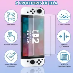 32 in1 Case Estojo Para Nintendo Switch 2 Acessórios Capa Protetora Para Com — imagem 2