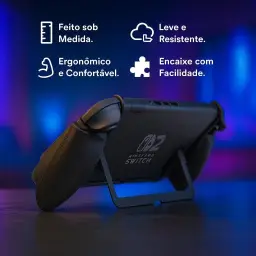 Suporte de Controle Grip para Nintendo Switch 2, Anatômico, Leve e Resistente — imagem 3