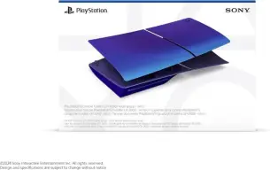 Tampas do console PlayStation®5 Slim Midnight Black — imagem 5